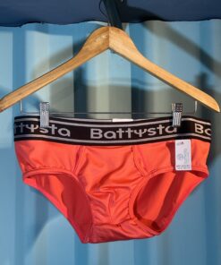 Brief clásico salmón microfibra Battysta – Frescura y estilo con un toque sofisticado