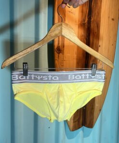 Brief clásico amarillo pastel microfibra Battysta