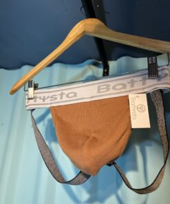 Jockstrap clásico algodón Rib chocolate Battysta – Intensidad y comodidad en un diseño clásico