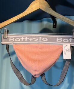 Jockstrap clásico algodón Rib guayaba Battysta – Frescura y atrevimiento con soporte perfecto